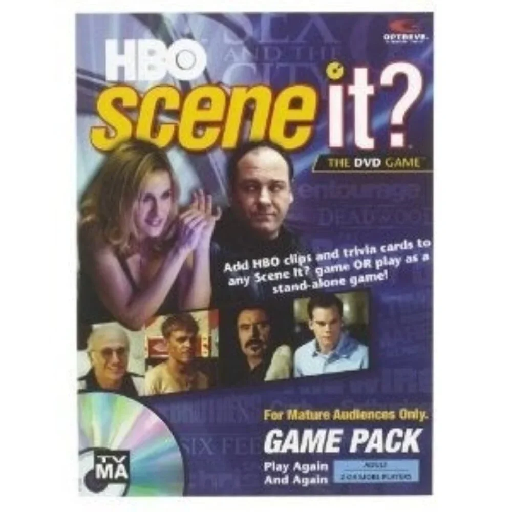 SCENE IT? HBO Edition The DVD Game 2+ Players Age- Adults NEW SEALED
